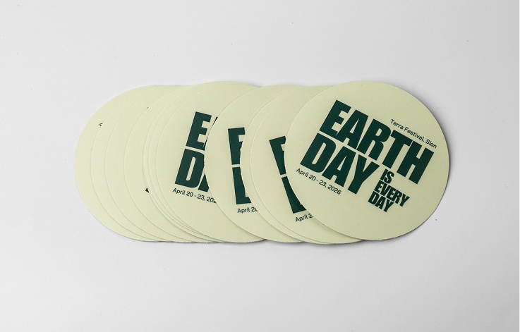 Okologische aufkleber pflanzlicher basis