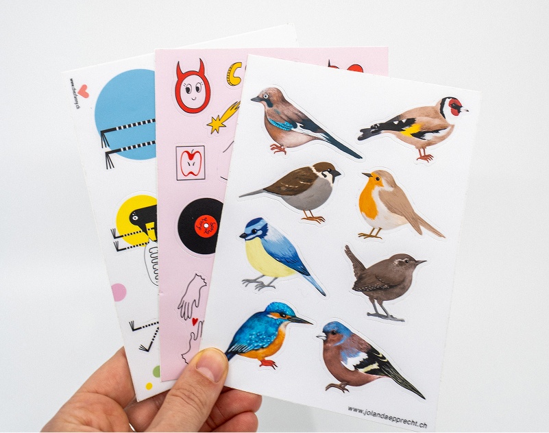 Okologische aufkleber pflanzlicher basis